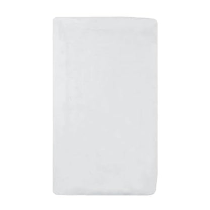 American Baby Company 100% Natural Cotton Fitted Cradle/Bassinet Sheet 36" x 18" - Soft, Breathable & Hypoallergenic Bed Sheet, White, Neutral for Boys & Girls