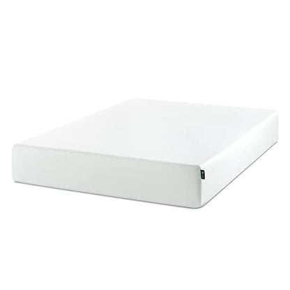 Zinus 10 Inch Queen Green Tea Memory Foam Mattress [New Version], Fiberglass Free, Medium Firm Feel, Zoned Pressure Relief, Certified Safe Foams & Fabric, Mattress in A Box