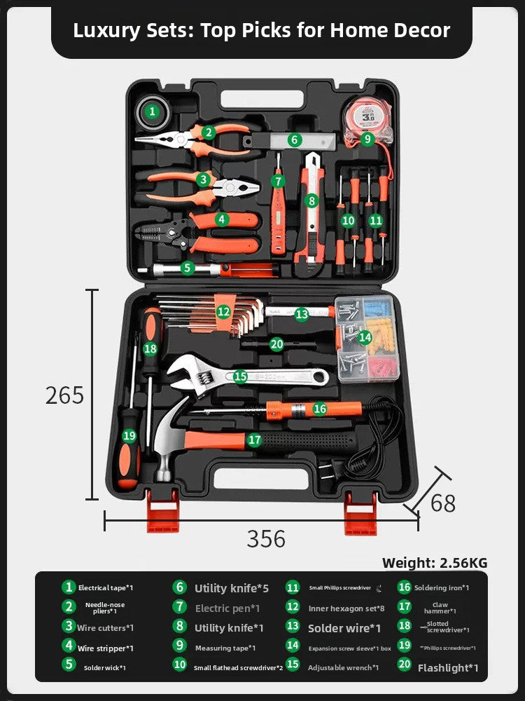 Daily household toolbox set