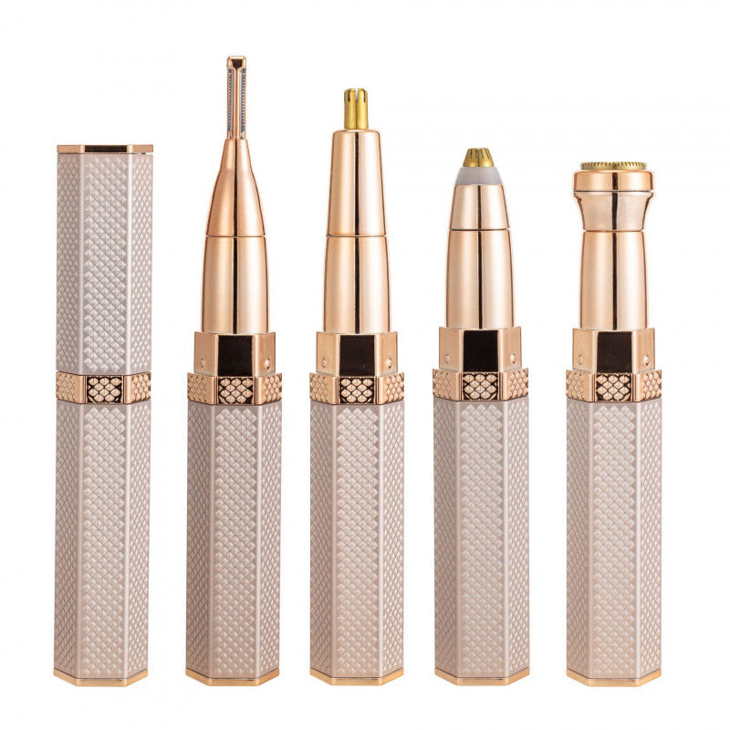 Multifunctional USB Rechargeable Facial Hair Trimmer