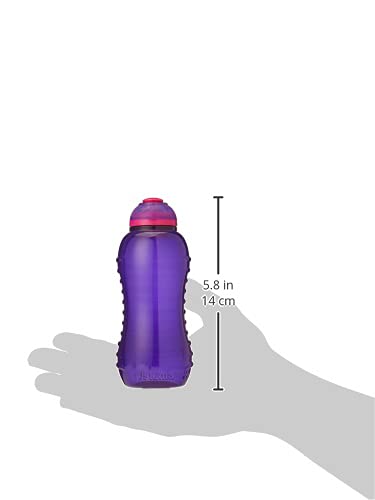 Sistema Hydrate Collection Twist 'N' Sip Water Bottle, 11.0 oz./0.3 L, Color Received May Vary