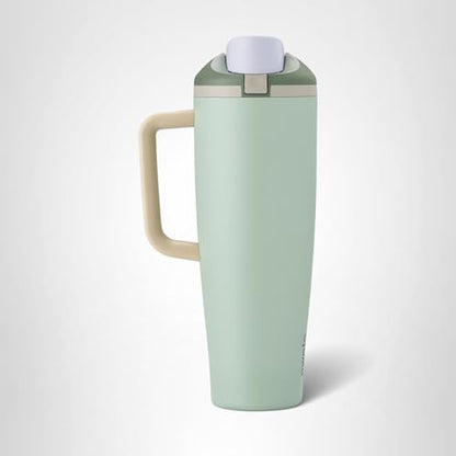 Owala FreeSip Tumbler - Stainless Steel - 40-oz. - Green (Eucalyptus)