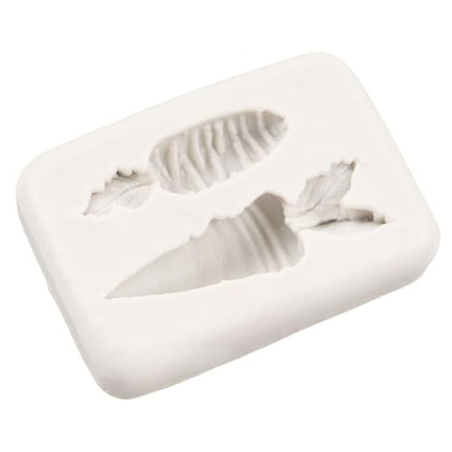 Carrot Easter Silicone Mold - Vegetable Fondant Cake Decorating Tool - Style B