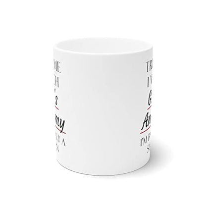 Ceramic Mug - Trust Me I Watch Grey's Anatomy Surgeon Gift 11oz White Coffee Cup