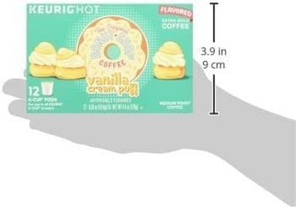 Keurig Green Mountain Donut Shop Coffee - Medium Roast Vanilla Puff Pods | 12 Count