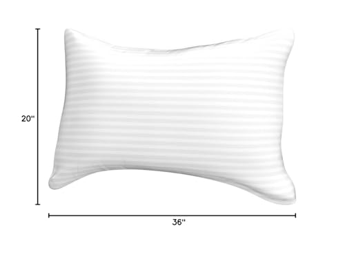 Beckham Hotel Collection Bed Pillows King Size Set of 2 - Down Alternative Pillow for Back, Stomach or Side Sleepers