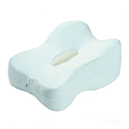Memory Foam Knee Pillow for Side Sleepers - Ergonomic Support Cushion for Hip & Back Pain Relief