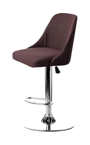 2/4 Pack Curved Back Bar Stool Slipcovers with Arms - Nordic Style