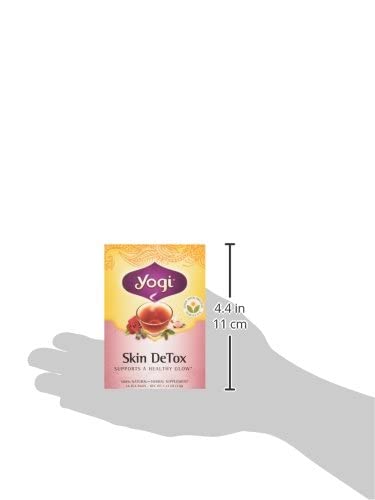 Yogi Herbal Tea, Skin Detox 16 Count (Pack of 3)