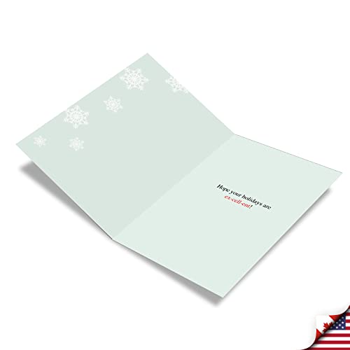 Funny Christmas Greeting Cards - Stem Cells Design - Pack of 12