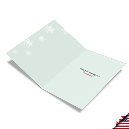 Funny Christmas Greeting Cards - Stem Cells Design - Pack of 12