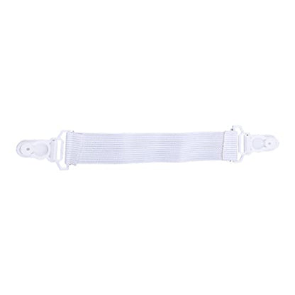 Bed Sheet Elastic Gripper Clips - Secure Mattress & Tablecloth Fasteners 4Pcs