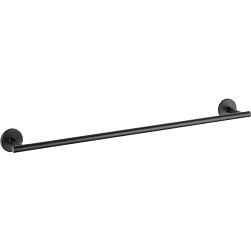 Delta 759240-BL Trinsic 24 in. Wall Mount Towel Bar Bath Hardware Accessory in Matte Black