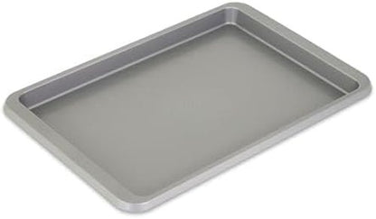 KitchenAid Nonstick Aluminized Steel Baking Sheet - 9x13in, Contour Silver | Pack of 6