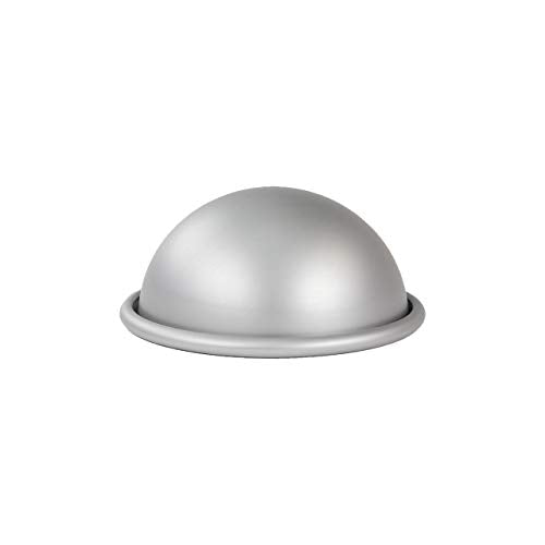 PME BALL042 Aluminum Ball/Hemisphere Pan, 4 x 2-Inch