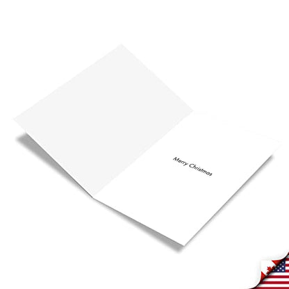 Funny Christmas Greeting Cards - Merry Christmas to Zoo Set of 12