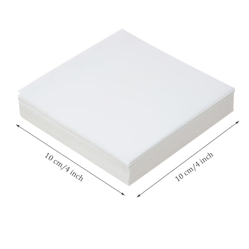 400Pcs Wax Candy Wrappers Non-Stick Square Sheets for Homemade Chocolates and Treats - 4x4 Inch