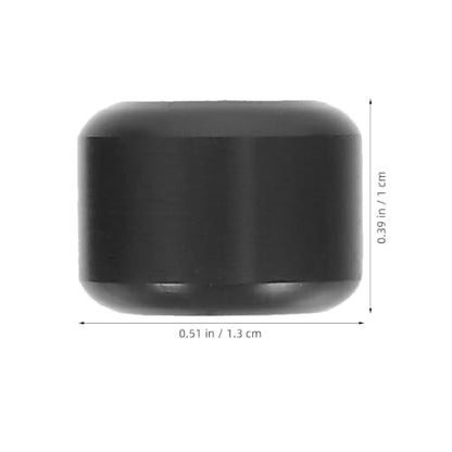 4 Pack Vacuum Replacement Wheels Black Plastic Rollers