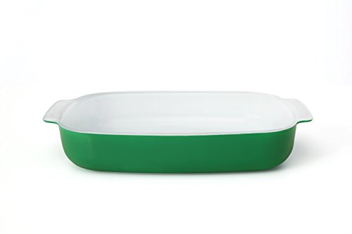 Creo SmartGlass Cookware, 3-quart Baking Dish, Bali Green