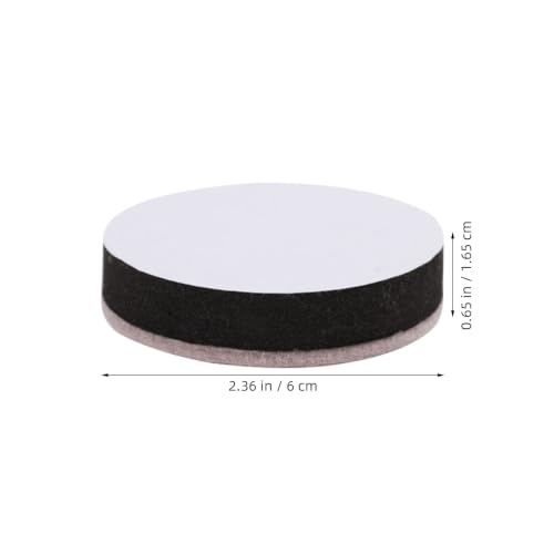 Self Adhesive Round Bed & Furniture Risers - 2.36 Inch Height Lift Pads for Sofa Couch Table Legs