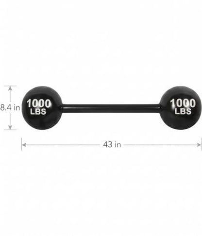 Giant Inflatable Dumbbell Prop for Carnival Circus Party Decorations