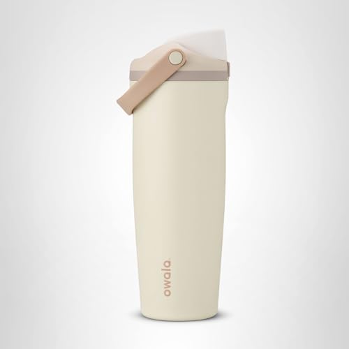 Owala FreeSip Sway - Stainless Steel - 40-oz. - Tan (Lightly Toasted)