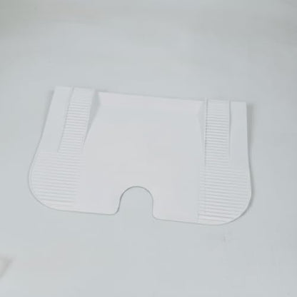 Semicircular Dock Ramp Plate for Automated Vacuum, Traction Sections, Molded, Black