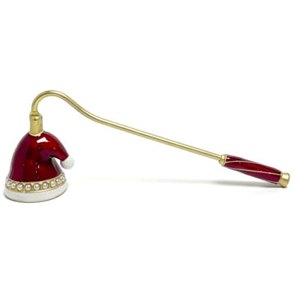 Christmas Candle Snuffer with Festive Hat Design - Smoke-Free Candle Extinguisher
