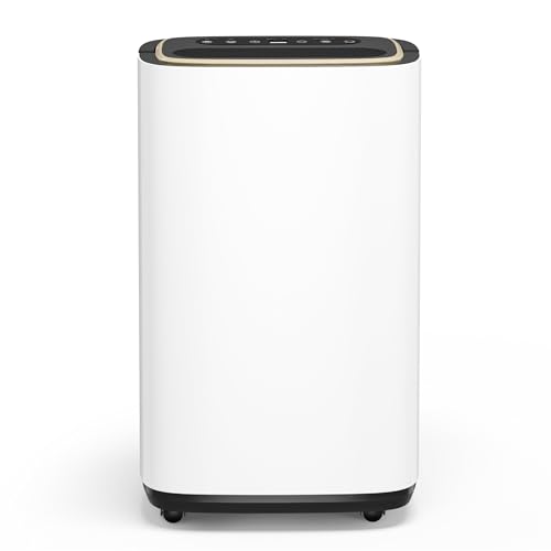 50 Pint Dehumidifier for Basement & Home - 5000 Sq.Ft, Drain Hose, 3 Modes