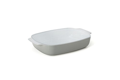 Creo SmartGlass Cookware, 2-quart Baking Dish, Brooklyn Grey