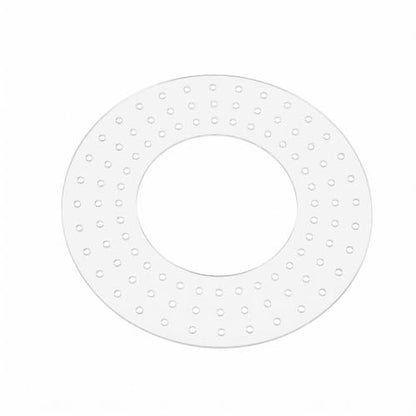 Acrylic Wreath Base 10 Inch Perforated Ring for Floral & Decor Style A