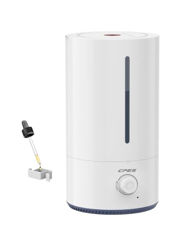4L Cool Mist Humidifier for Bedroom & Home Quiet Top Fill & Easy Cleaning