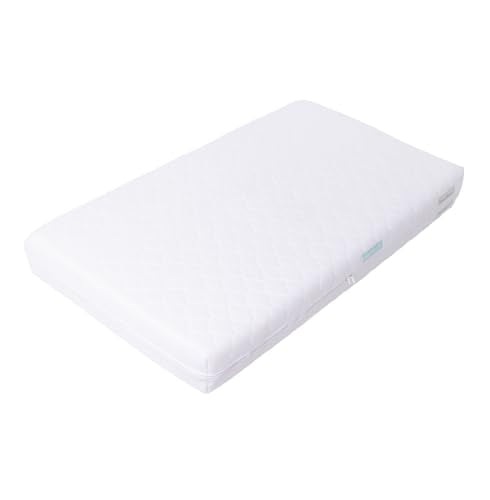 Full Size Crib Mattress with Breathable Core & Waterproof Toddler Side