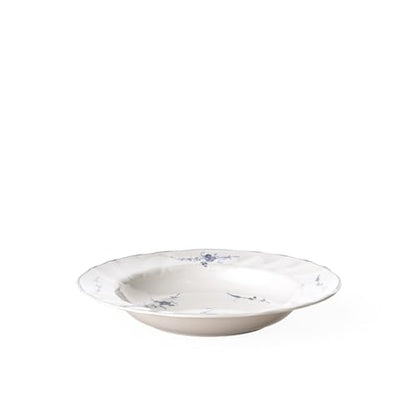 Villeroy & Boch Vieux Luxembourg Rim Soup Plate - 9 Inch Classic Blue & White, Premium Porcelain