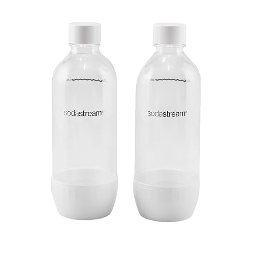 SodaStream Bottle Caps, White, 2-Pack