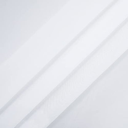 Eclipse Livia Sheer Rod Pocket 59 x 63 Curtain Panel in White