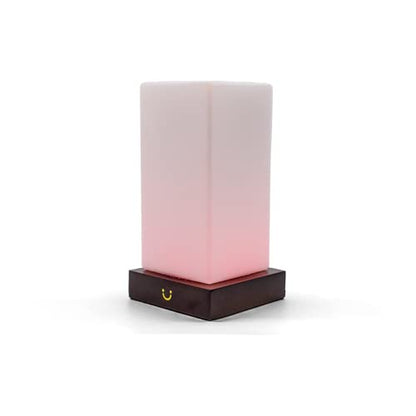 LuvLink Tower Friendship Lamp v3 Single - WiFi Bluetooth Wooden Glass Design
