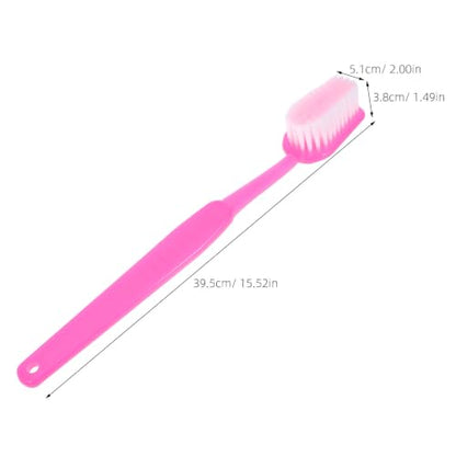 Pink Oversized Toothbrush Prop - Giant Party Decor & Photo Booth Accessory