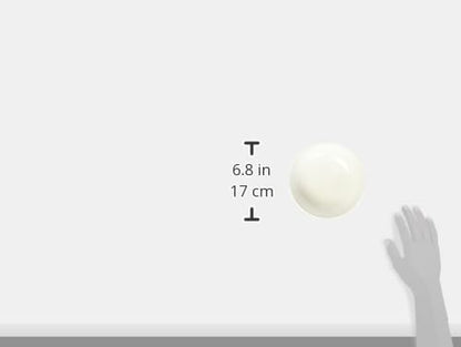 Blue Sky Edge White Bowls - 16 oz (10 Count) Disposable Round Plastic Bowls for Parties, Events & Special Occasions