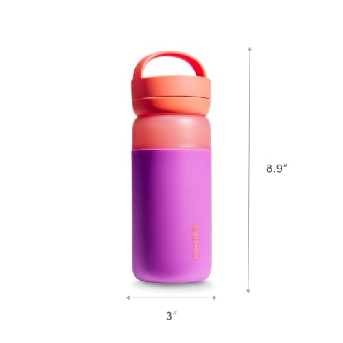 Toddler Insulated Water Bottle with Straw - Blue, 12oz, Stay Cool