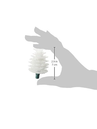 10-Light Clear Pinecone String Lights for Holiday Decor