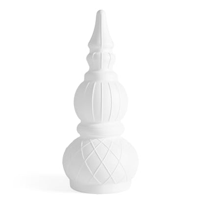 Outdoor Christmas Ornament Topiary - DIY Paintable Holiday Decor