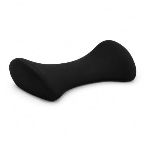 Memory Foam Lumbar Support Pillow for Lower Back Pain Relief - Ergonomic Bed Cushion