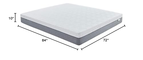 Novilla California King Mattress, 12 Inch Gel Memory Foam Cal King Mattress for Cool Night & Pressure Relief, Medium Plush Feel with Motion Isolating, Bliss