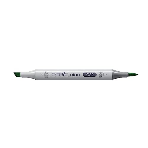 Copic Markers G82 Ciao with Replaceable Nib, Spring Dim Green