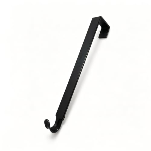 Adjustable Wreath Hanger for Front Door - Over-the-Door Hook 15-25 Inches