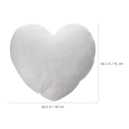Heart Shape Pillow Insert - PP Cotton Filler for Sofa & Bedding Decor