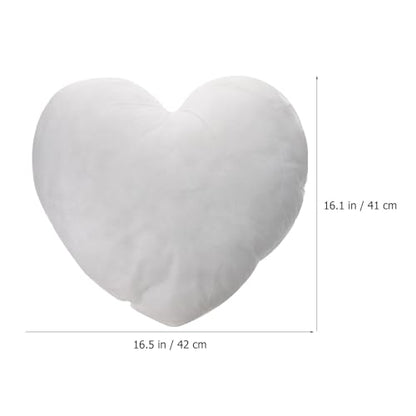 Heart Shape Pillow Insert - PP Cotton Filler for Sofa & Bedding Decor