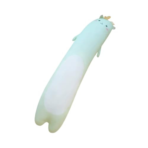 Cooling Hug Pillow - Green Dragon Long Body Pillow for Support & Comfort (35.4")
