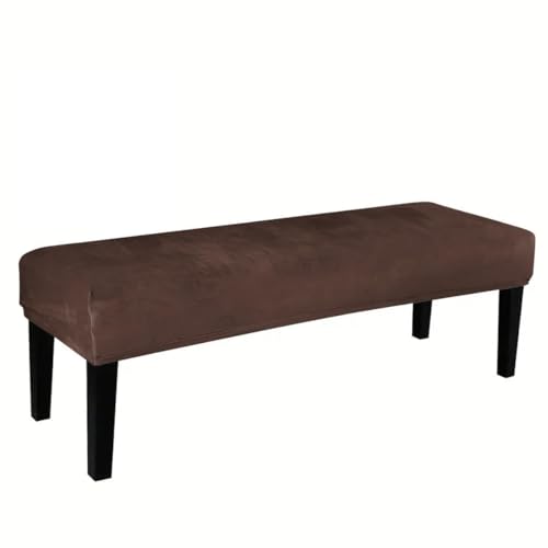 Plush Bench Cover for Piano Stool & Chairs - Waterproof Slipcover, Fits 39-55in
